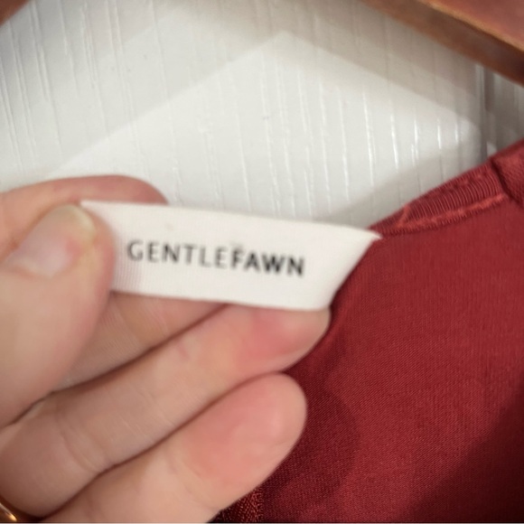 Gentle Fawn size small Sleeveless Burgundy Dress - Picture 6 of 11